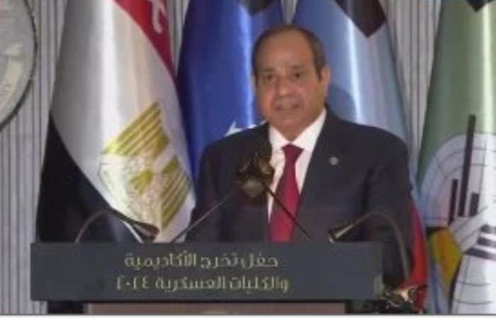 الرئيس السيسي: مصر ستظل أكبر من جميع التحديات والصعاب بوحدة شعبها